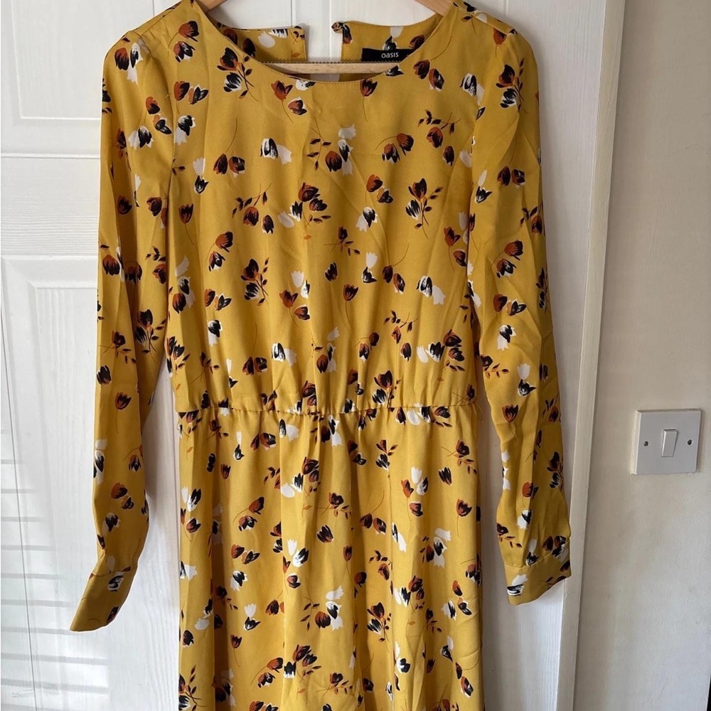 Floral Yellow Dress